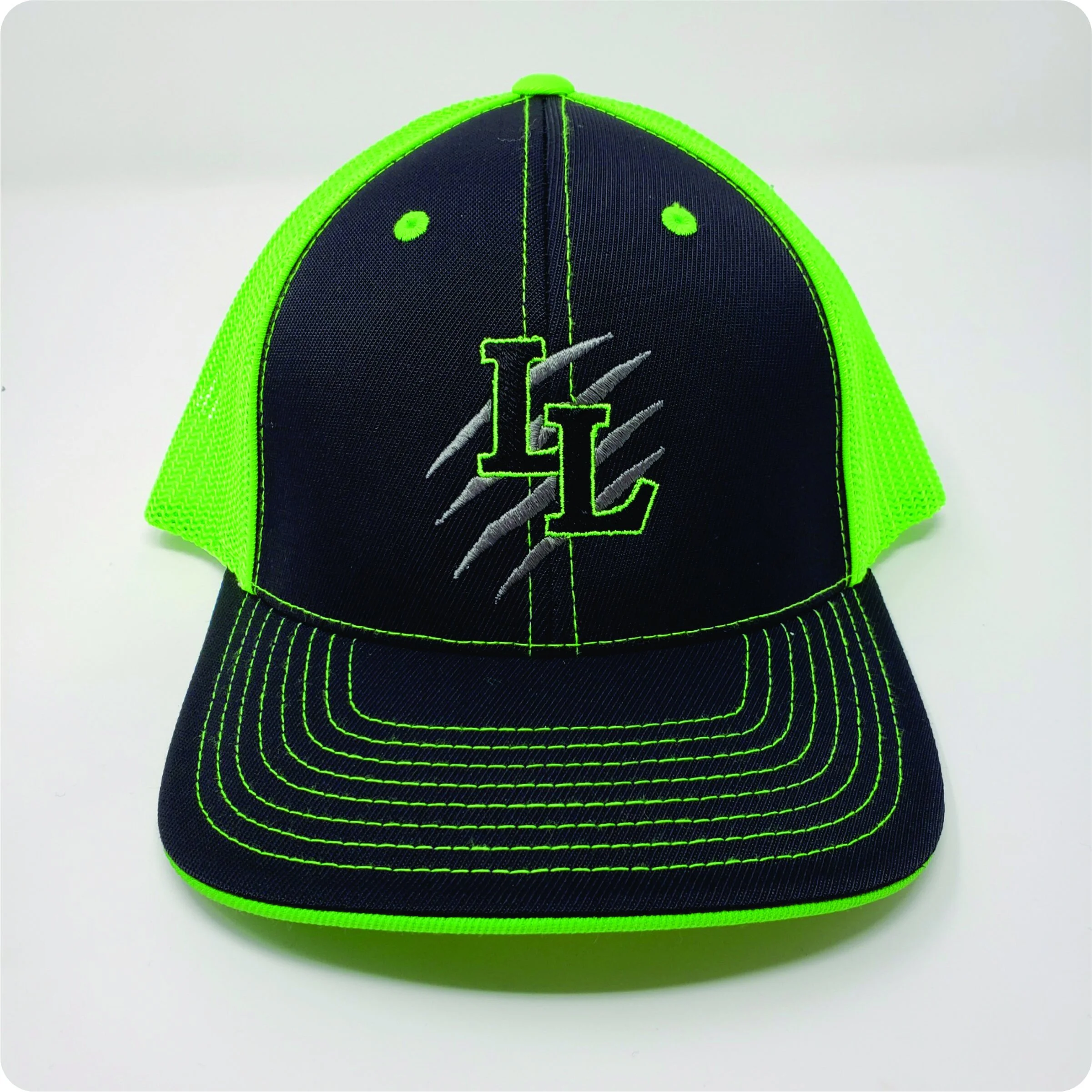 Lynden Lions Clawmark Trucker Flexfit Hat — Hats Off